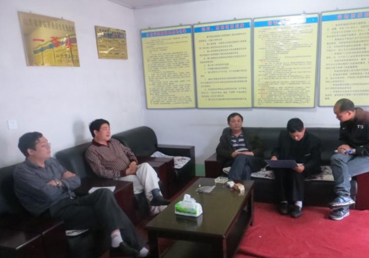 重慶市石柱縣畜牧局領(lǐng)導(dǎo)來我場考察